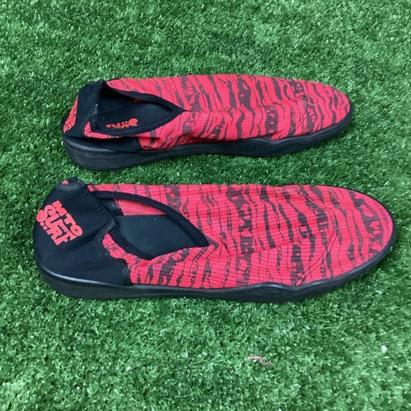 MTO Surf Shoes Red Black 10 - Picture 6 of 9